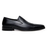 Belvedere Andreo in Black Premium Italian Deerskin & Nappa Leather Slip-Ons in Black