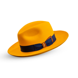 Bellissimo El Capo in Sunset Orange Wool Fedora
