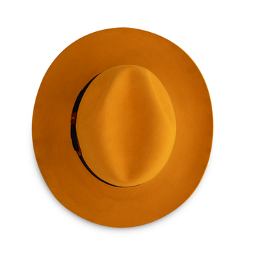 Bellissimo El Capo in Sunset Orange Wool Fedora