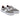Belvedere Olivier in Pewter / White Men's Low-Top Suede Sneaker in #color_