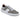 Belvedere Olivier in Pewter / White Men's Low-Top Suede Sneaker in #color_