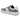 Belvedere Olivier in Pewter / White Men's Low-Top Suede Sneaker in #color_