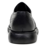 Belvedere Enzo in Black Men's Leather Wingtip Hybrid Oxfords