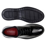 Belvedere Maxim in Black Patent Leather Sneaker