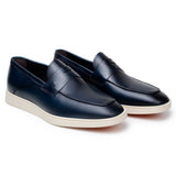Belvedere Maurizio in Navy Hybrid Loafer