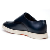 Belvedere Marcio in Navy Monk Strap Hybrid Dress Shoe