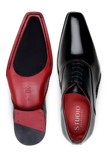 Belvedere Nero in Black / Red