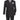 Vinci Black Regular Fit Double Breasted Suit - F-DSS