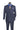 Vinci Navy Regular Fit Double Breasted Suit - DSS-4
