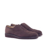 DapperFam Aeron in Brown Men's Italian Suede Full Brogue in Brown