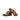 DapperFam Aeron in Cognac Men's Hand-Painted Patina Full Brogue