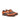 DapperFam Aeron in Dark Brown / Cognac Men's Italian Leather & Hand-Painted Patina Full Brogue in Dark Brown / Cognac