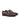 DapperFam Aeron in Dark Brown Men's Italian Croco Embossed Leather Full Brogue in Dark Brown