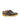 DapperFam Brenno in Black / Dark Brown Men's Italian Pebble Grain Leather Single Monk in Black / Dark Brown
