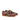 DapperFam Brenno in Dark Brown / Brown Men's Lux Suede & Hand-Painted Patina Single Monk in Dark Brown / Brown