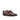 DapperFam Brenno in Dark Brown / Burgundy Men's Italian Croco Embossed Leather Single Monk in Dark Brown / Burgundy