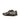 DapperFam Brenno in Houndstooth / Black Men's Sartorial & Italian Leather Single Monk