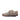 DapperFam Brenno in Light Grey Men's Flannel & Italian Leather Single Monk