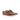 DapperFam Brenno in Med Brown Men's Italian Leather Single Monk in Med Brown