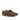 DapperFam Brenno in Med Brown Men's Lux Suede Single Monk in Med Brown