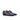 DapperFam Brenno in Navy / Burgundy Men's Italian Croco Embossed Leather Single Monk in Navy / Burgundy