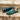 DapperFam Brenno in Turquoise Men's Hand-Painted Patina Single Monk