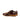 DapperFam Brenno in Tweed / Burgundy Men's Sartorial & Hand-Painted Patina Single Monk