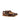 DapperFam Brenno in Tweed / Burgundy Men's Sartorial & Hand-Painted Patina Single Monk in Tweed / Burgundy
