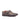 DapperFam Brenno in Tweed / Dark Brown Men's Sartorial & Italian Leather Single Monk in Tweed / Dark Brown