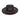 DapperFam Brownstone Distressed Wide Brim Wool Fedora in #color_