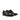 DapperFam Fabrizio in Black Men's Embossed & Italian Patent Leather Saddle in Black