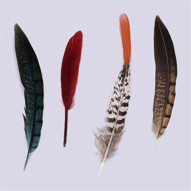 DapperFam Hat Feathers Pack of 3 Millinery Feathers in #color_