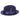 DapperFam Fellini Crushable Wool Fedora in Navy Blue