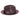 DapperFam Fellini Crushable Wool Fedora in Dark Brown