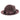 DapperFam Fellini Crushable Wool Fedora in Dark Brown