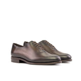 DapperFam Giuliano in Dark Brown Men's Italian Leather Whole Cut — Style 5312