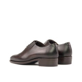 DapperFam Giuliano in Dark Brown Men's Vitello Leather Whole Cut