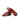 DapperFam Luciano in Red Men's Italian Leather Loafer