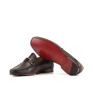 DapperFam Mariner in Dark Brown Men's Italian Leather Moccasin