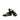 DapperFam Monaco in Black / Forest Men's Italian Leather & Italian Suede Double Monk