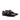 DapperFam Monaco in Black / Nailhead Men's Sartorial & Italian Suede & Embossed Leather Double Monk in Black / Nailhead