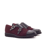 Burgundy / Black
