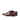 DapperFam Monaco in Burgundy / Grey Men's Hand-Painted Patina Double Monk