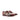DapperFam Monaco in Burgundy / Grey Men's Hand-Painted Patina Double Monk in Burgundy / Grey