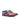 DapperFam Monaco in Cognac / Grey / Denim Men's Hand-Painted Patina Double Monk in Cognac / Grey / Denim