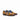 DapperFam Monaco in Cognac / Navy Men's Hand-Painted & Embossed Leather Double Monk in Cognac / Navy