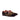 DapperFam Monaco in Dark Brown / Khaki / Med Brown Men's Lux Suede & Italian Leather Double Monk in Dark Brown / Khaki / Med Brown