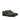 DapperFam Monaco in Green / Grey / Navy Men's Flannel & Lux Suede & Italian Pebble Grain Leather Double Monk in Green / Grey / Navy