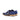 DapperFam Monaco in Jeans / Denim Men's Sartorial & Hand-Painted Patina Double Monk