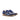 DapperFam Monaco in Jeans / Denim Men's Sartorial & Hand-Painted Patina Double Monk in Jeans / Denim